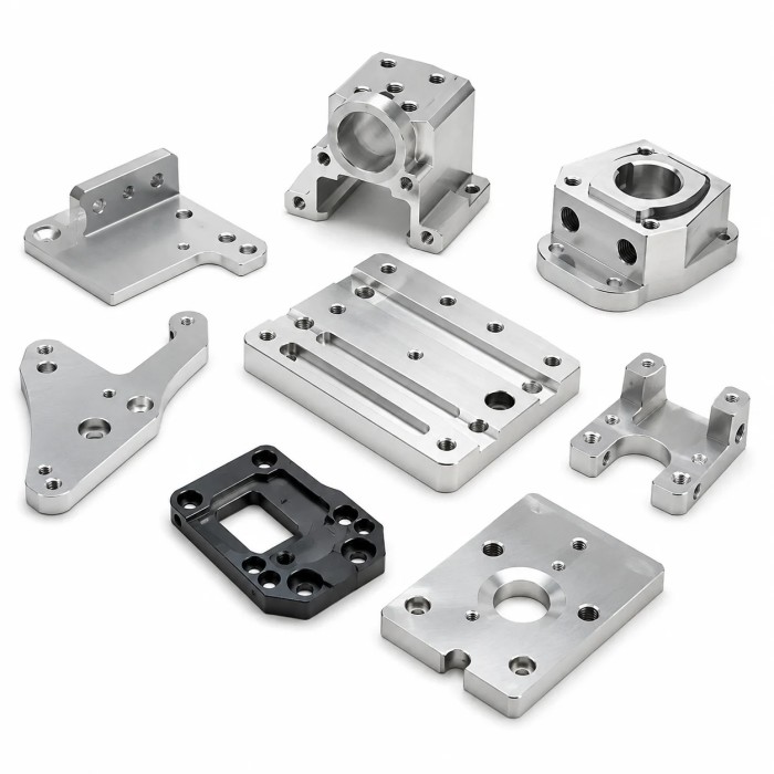CNC-gefräste Halterung