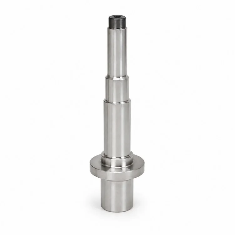 Präzisions-CNC-gefräste Flansch-Stufenwelle